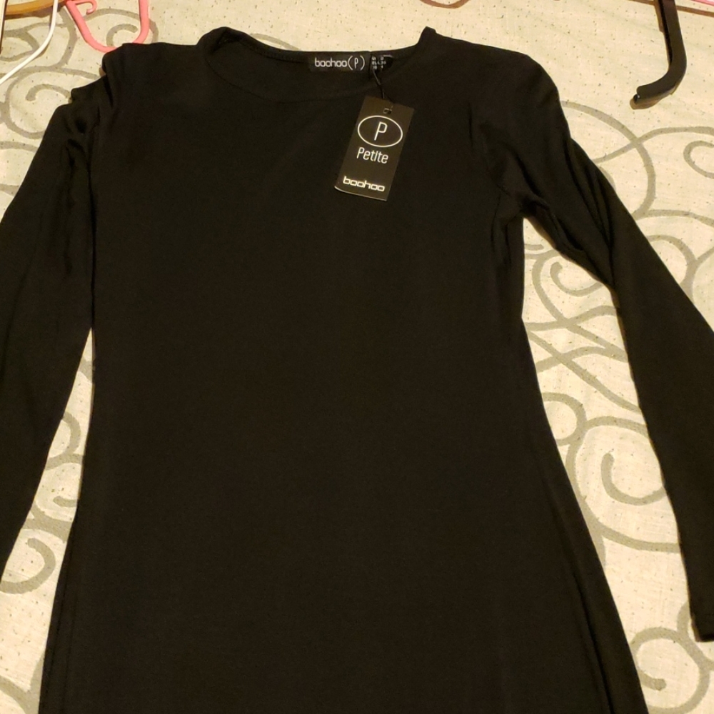 Simple black dress